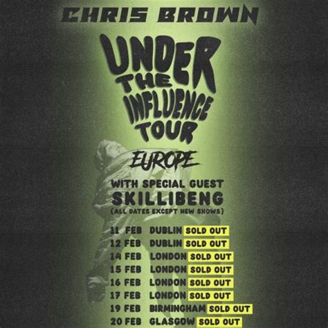 Stream Chris Brown under the influence uk tour Part 1 by DeeJay ...