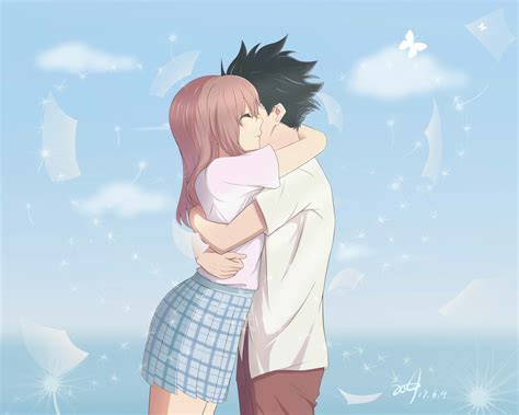 Download Shouya Ishida Shouko Nishimiya Anime A Silent Voice 4k Ultra HD Wallpaper by izsly