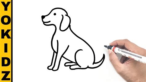 Dog Drawing Easy