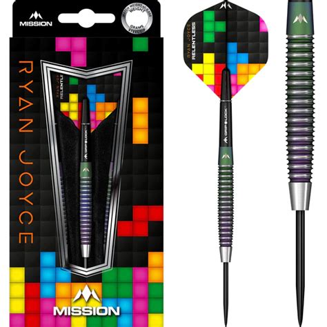 MISSION - Ryan Joyce Darts - Steel Tip - Relentless - PVD Coral - 25g ...