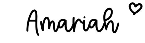 Amariah - Name meaning, origin, variations and more