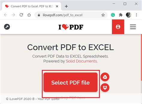 How to Convert PDF to Excel - Javatpoint