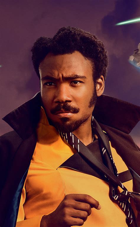 Download wallpaper 950x1534 lando calrissian, donald glover, solo: a ...