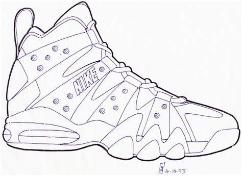 55 Tennis Shoes Coloring Pages 37 | Drawings, Coloring pages, Drawing ...