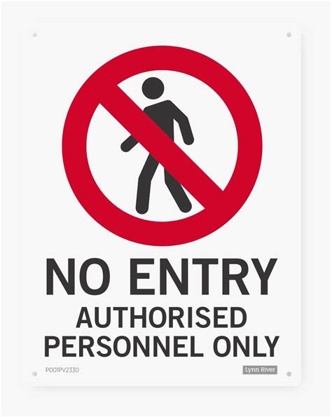 No Entry Without Permission Transparent - Sign, HD Png Download - kindpng