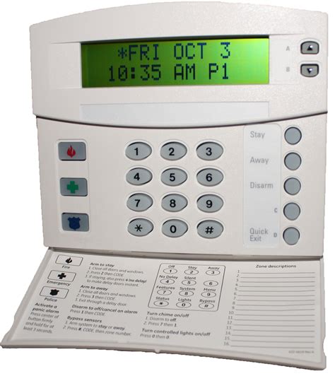 Honeywell 6160V Talking Alphanumeric Alarm Keypad | ubicaciondepersonas ...