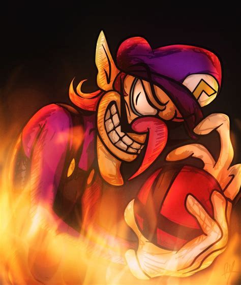 Waluigi... Didn't make it into SSBU... | Digital artist, Anime art ...