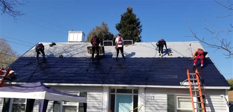 Tesla Solar Roof Install - lunarip