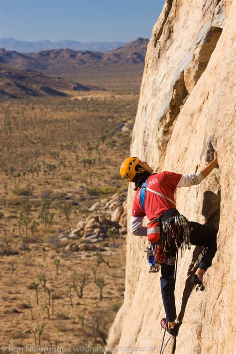 Rock Climbing, Joshua Tree National Park | Photos by Ron Niebrugge