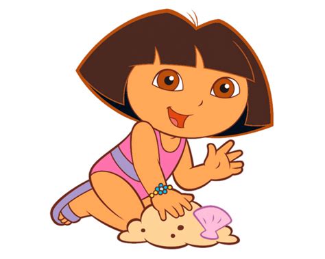 Cartoon Characters: Dora The Explorer (PNG)