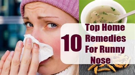 How to Stop Runny Nose Fast | Runny nose remedies, Runny nose, Top 10 home remedies