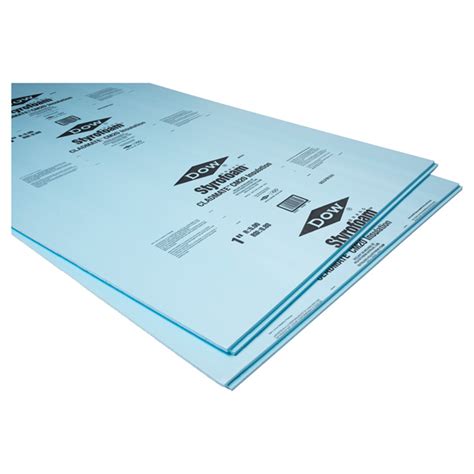 Polystyrene Foam Insulation Panel - 4' x 8' x 1" | RONA