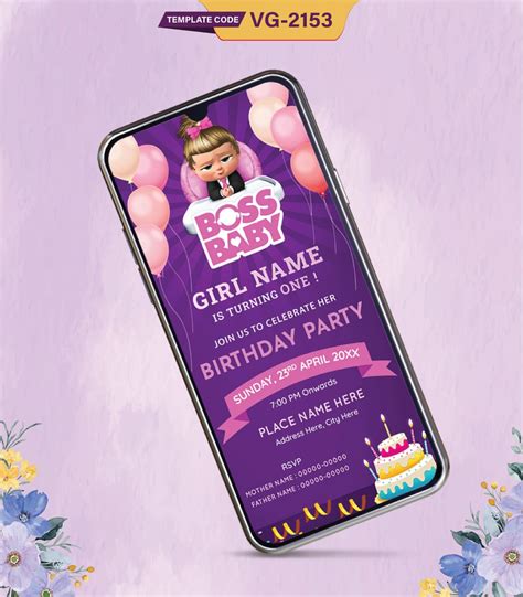 Baby Girl Birthday Invitation Cards | ubicaciondepersonas.cdmx.gob.mx