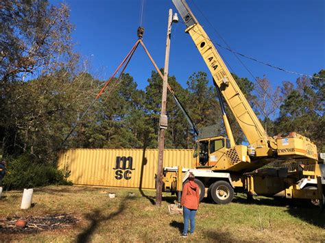 CRANE DAY – Our Shipping Container House