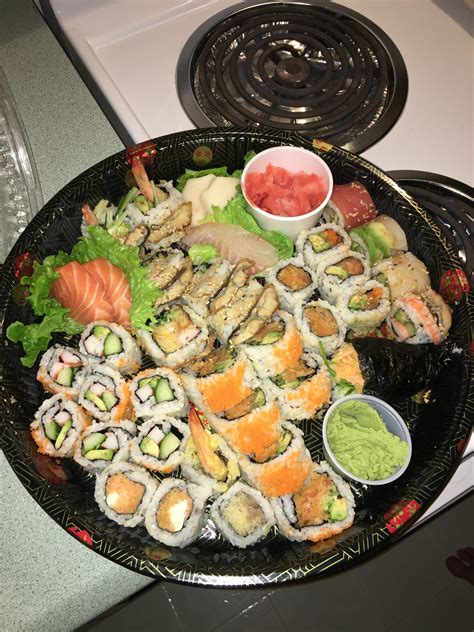 Sushi take out for 2 : r/sushi