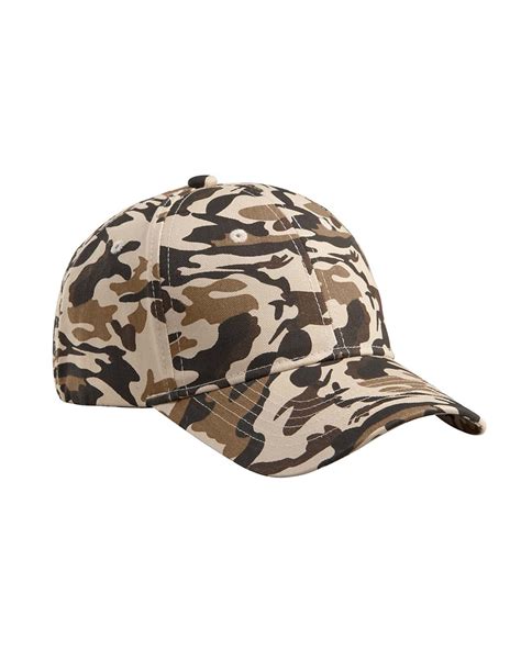 Big Accessories BX024 Structured Camo Hat - ACU PLUS