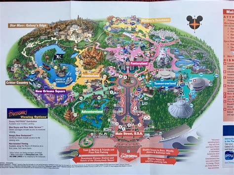 Contable Excluir Centelleo disneyland paris theme park map tablero ...