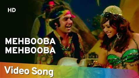 Mehbooba Mehbooba | Sholay | Helen | Amitabh Bachchan | Bollywood Dance ...