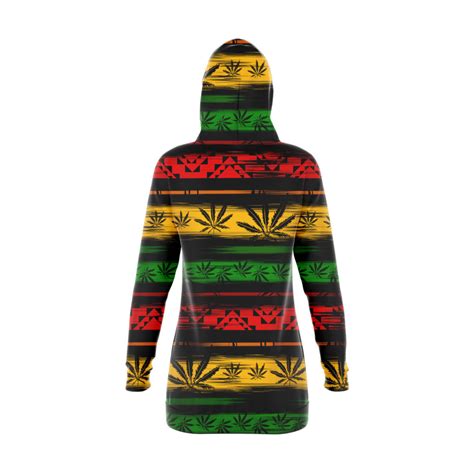 Rasta Hoodie Dress | Hoodie Lab