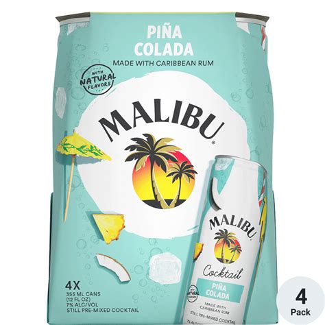 Malibu Cocktail Pina Colada | Total Wine & More