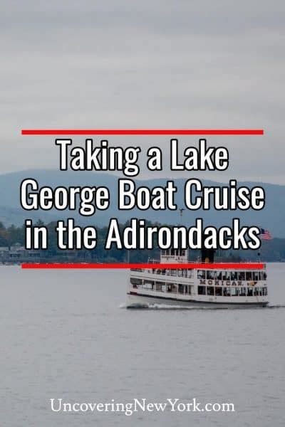 Taking a Lake George Boat Cruise on the Minne Ha Ha Paddlewheel Steamboat - Uncovering New York