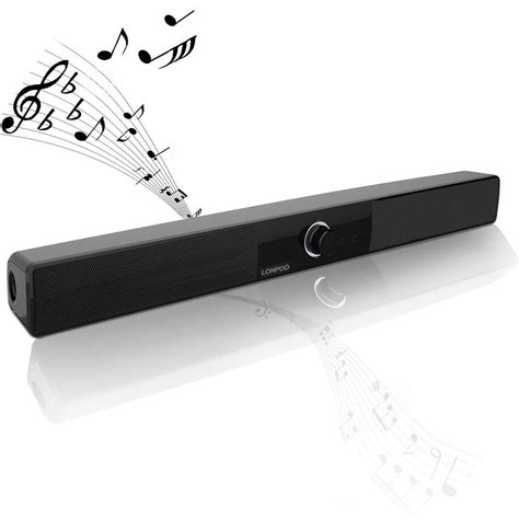 ES 700A Mini TV Soundbar USB Powered 10W Subwoofer Speaker with AUX ...