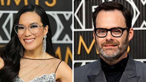 Ali Wong and Bill Hader Have a Date Night at the Emmy Awards