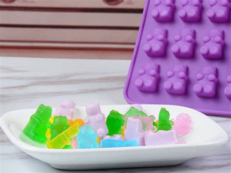 Reusable Silicone Gummy Bear Molds on sale today!