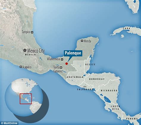 Mexico finds water tunnel under Pakal tomb in Palenque | Daily Mail Online