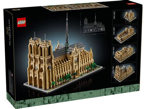 LEGO Art Mona Lisa (31213) and LEGO Architecture Notre-Dame de Paris (21061) Officially ...