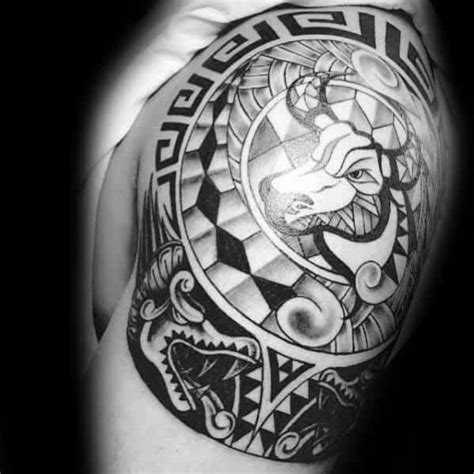 40 Unique Tribal Bull Tattoo Designs for Men [2023 Guide]