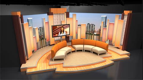 TV Interview Set Design Park Place Studio