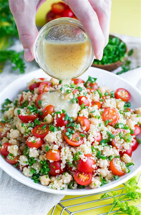 Tomato Quinoa Salad Recipe - Vegan and Gluten-Free - Peas and Crayons