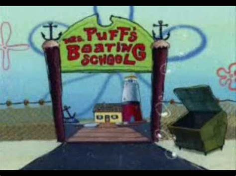 SpongeBob SquarePants - Mrs. Puff's Boating School Ad Lyrics