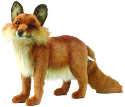 Hansa Animals Plush Fox Toy | 4699 | Cuddly Red Fox | Plush animals ...