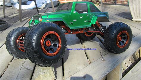 RC Rock Crawler Truck 1/8 Scale T2 RTR 4X4 2.4G 4 Wheel Steering 06711 ...