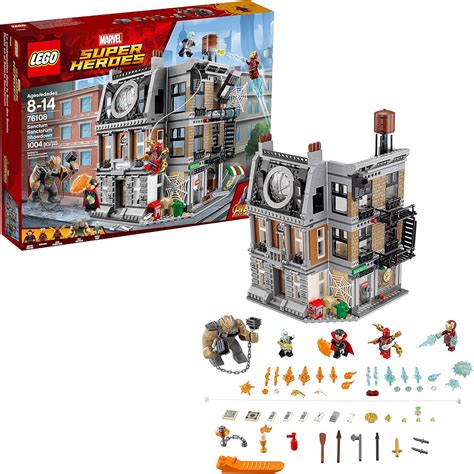 LEGO Marvel Super Heroes Avengers: Infinity War Sanctum Sanctorum Showdown 76108 Building Kit ...