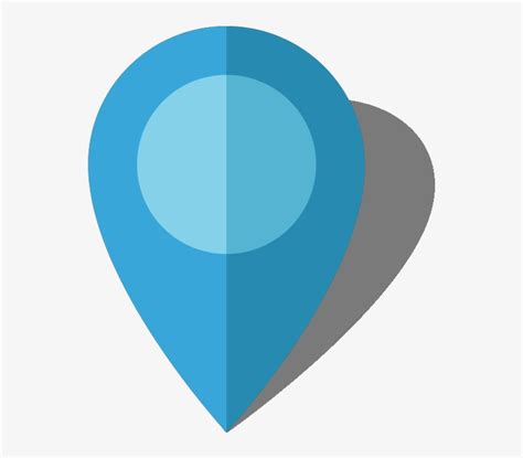 Location Map Pin Light Blue10 - Blue Transparent PNG - 568x640 - Free Download on NicePNG