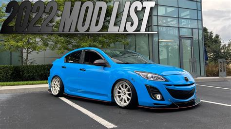 The Ultimate Mazda 3 Mod List! + Installing Performance Headers - YouTube