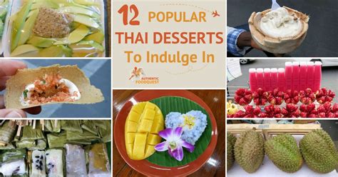 The 12 Most Delightful Popular Thai Desserts to Indulge In