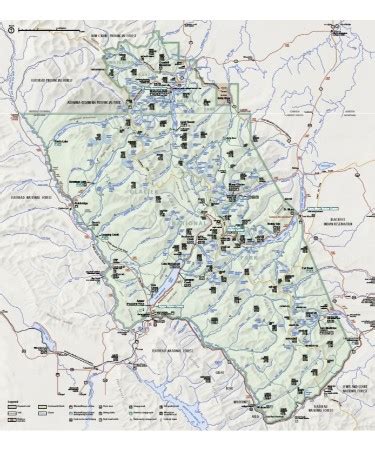 Glacier National Park Map PDF – Scouting Web