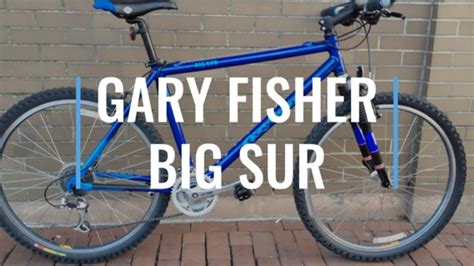 GARY FISHER BIG SUR Vintage Hardtail Mountain Bike 1998 - YouTube