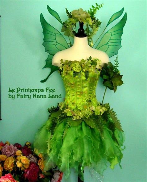 Fairy Costume -SPRING WOODLAND CORSET COSTUME | Fairy dress, Adult ...