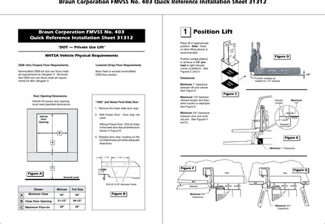 braun wheelchair lift wiring diagram - Wiring Diagram