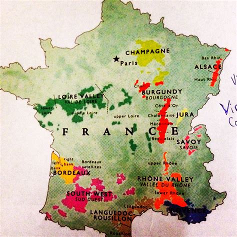 Map Of French Wine Regions Map 2023 - vrogue.co