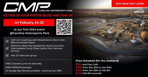 Carolina Motorsports Park Motorcycle Track Day - Precision Track Day, Carolina Motorsports Park ...