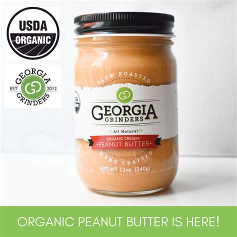 It's here: Local, ORGANIC Peanut Butter! – Georgia Grinders