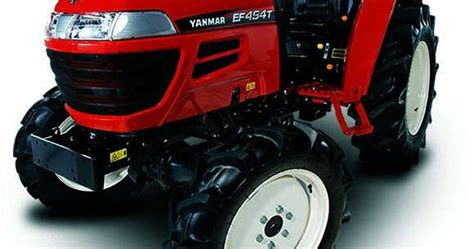 Harga Mesin Traktor Sawah Modern Yanmar EF494T Cocok Untuk Petani Maju | trikpos