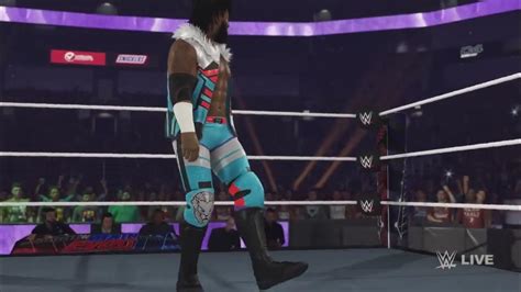 WWE 2K23 - Cedric Alexander (Entrance, Signature, Finisher) - YouTube