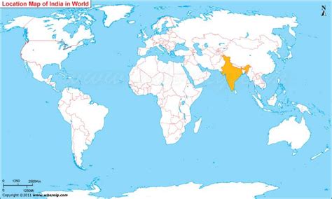 Where is India Located? | India Location Map